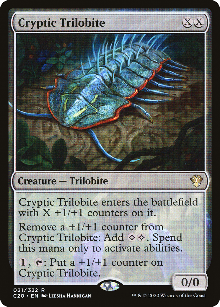 Image of Cryptic Trilobite [Commander 2020]