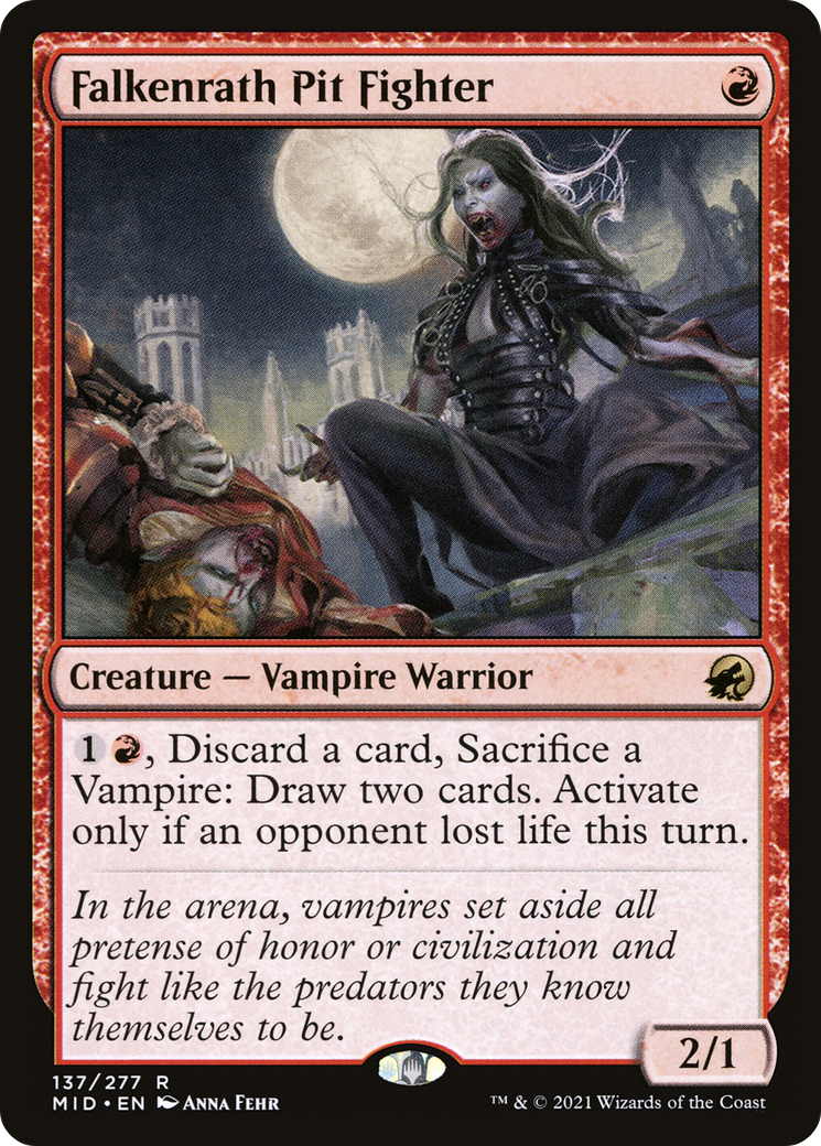Image of Falkenrath Pit Fighter [Innistrad: Midnight Hunt]