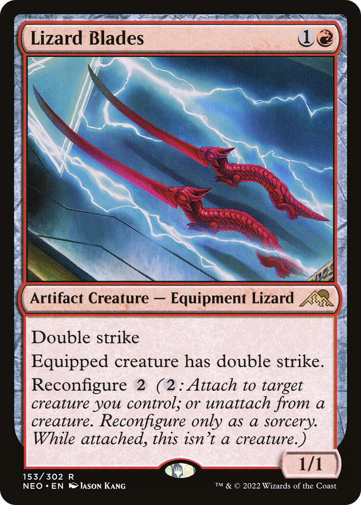 Image of Lizard Blades [Kamigawa: Neon Dynasty]