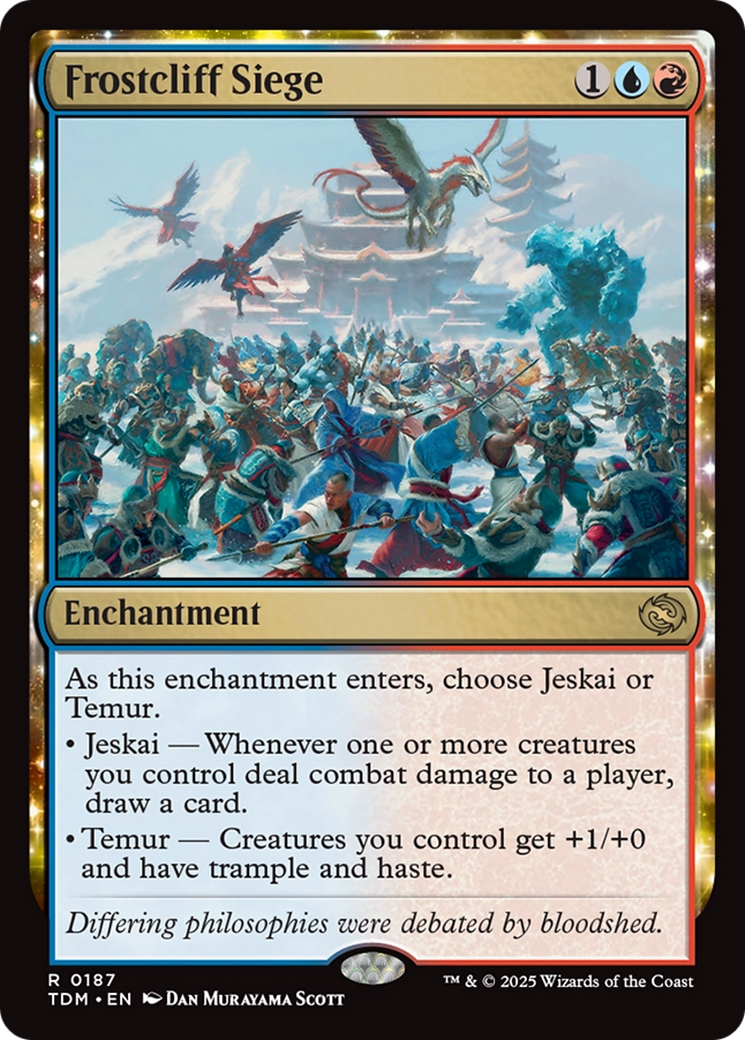 Image of Frostcliff Siege [Tarkir: Dragonstorm]