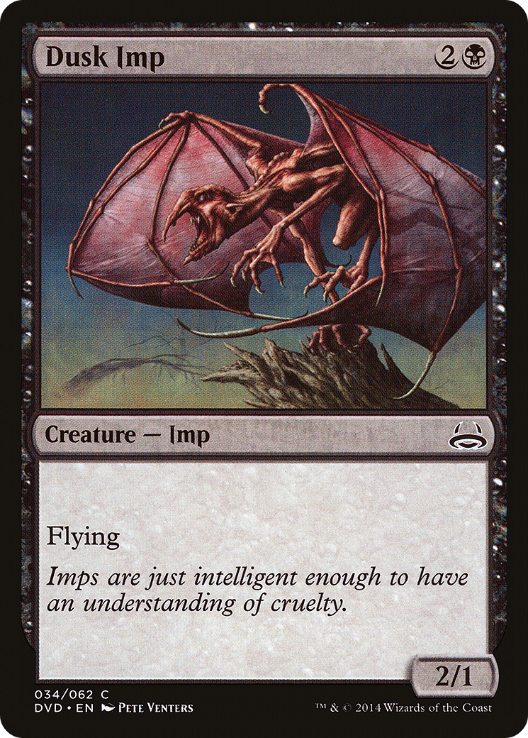 Image of Dusk Imp (Divine vs. Demonic) [Duel Decks Anthology]