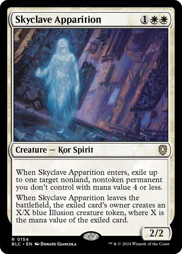 Image of Skyclave Apparition [Bloomburrow Commander]