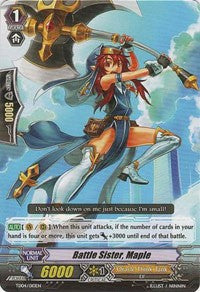 Image of Battle Sister, Maple (TD04/010EN) [Trial Deck 4: Maiden Princess of the Cherry Blossom]