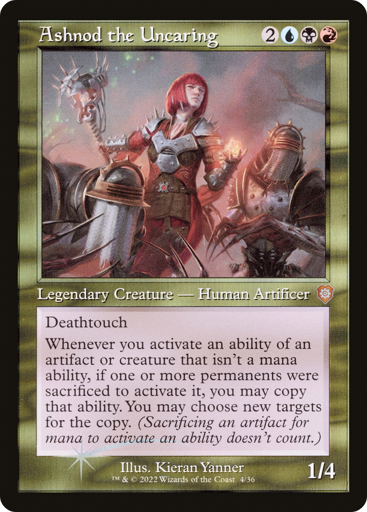 Image of Ashnod the Uncaring (Retro) [The Brothers' War Commander]