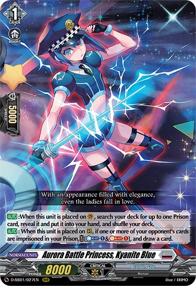 Image of Aurora Battle Princess, Kyanite Blue (D-SS01/027EN) [Festival Collection 2021]