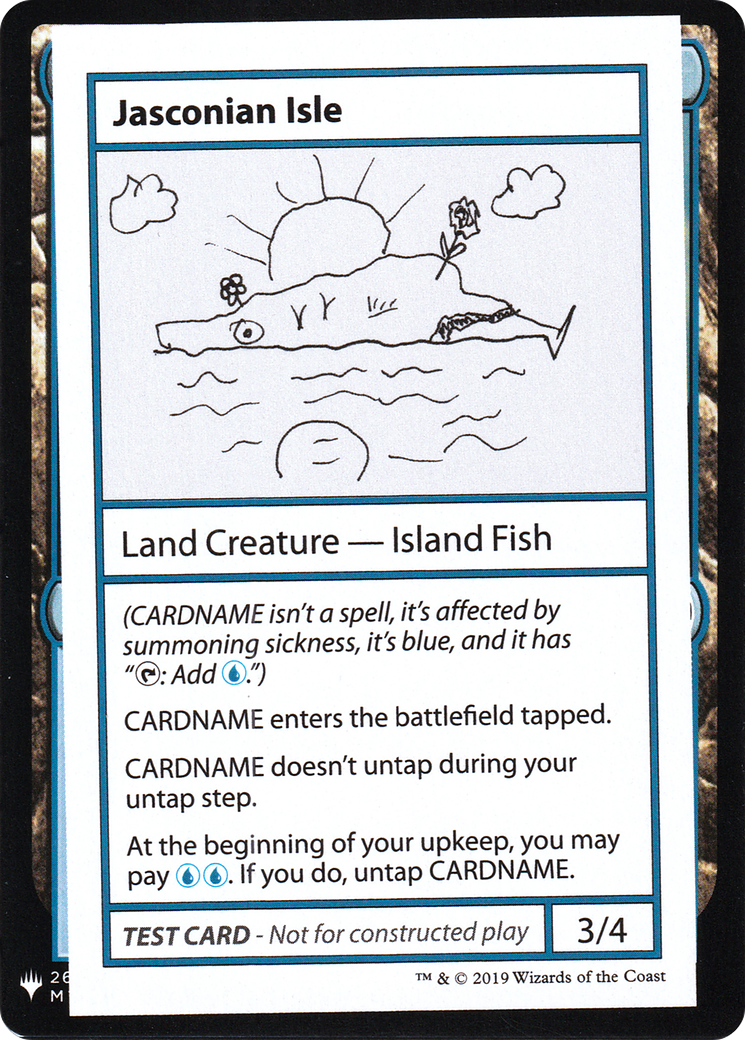 Image of Jasconian Isle [Mystery Booster Playtest Cards]