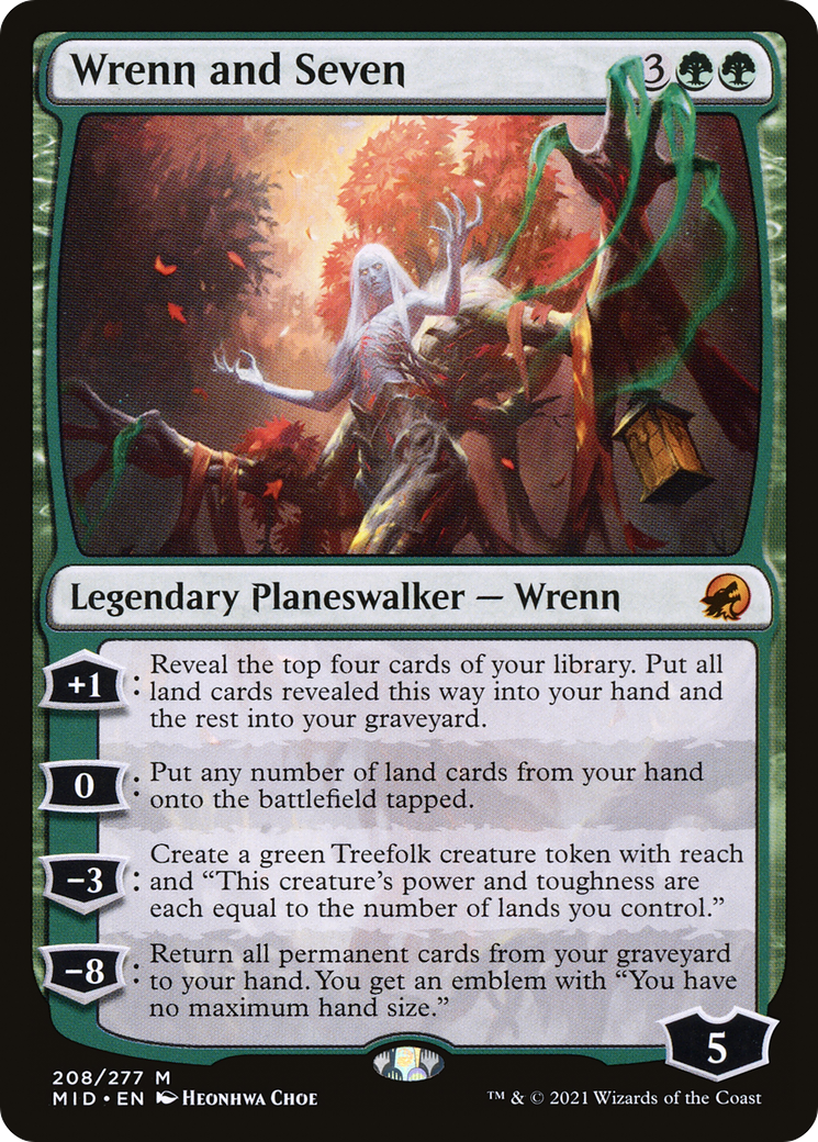Image of Wrenn and Seven [Innistrad: Midnight Hunt]