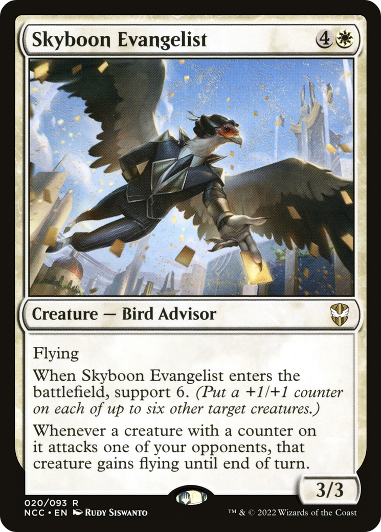 Image of Skyboon Evangelist [Streets of New Capenna Commander]