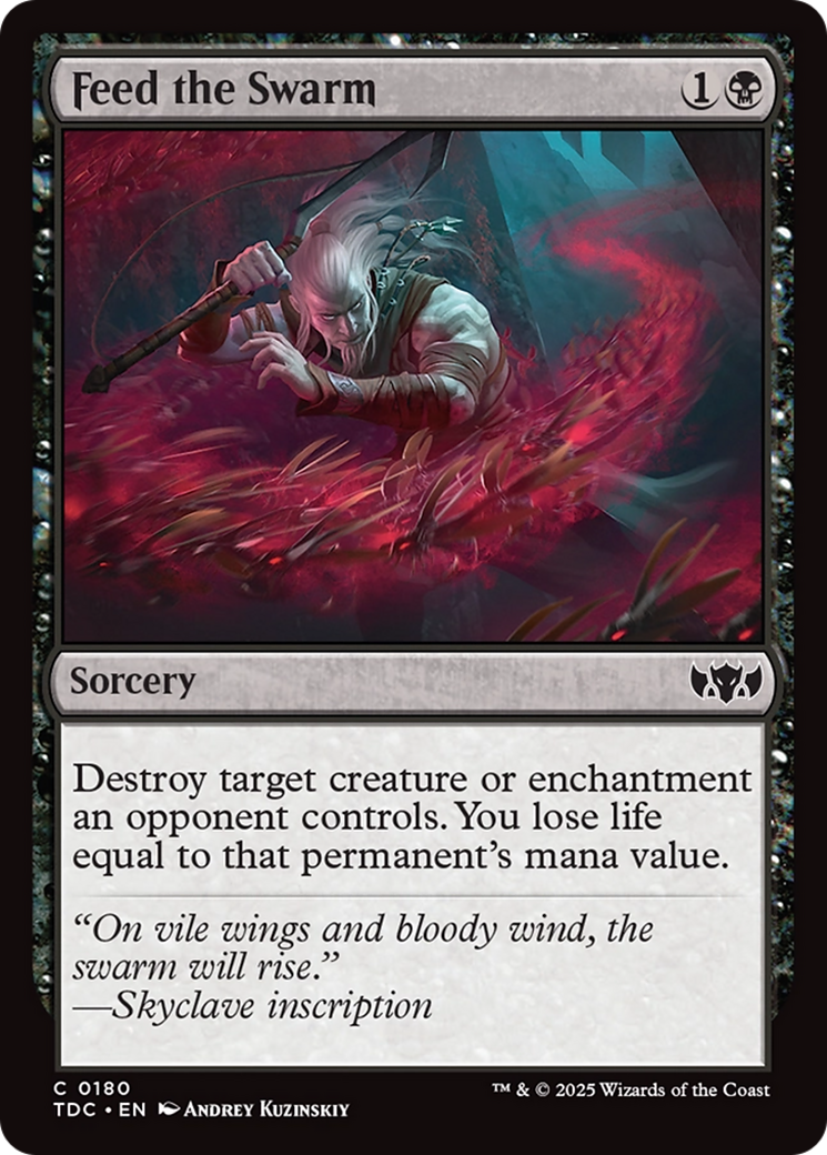 Image of Feed the Swarm [Tarkir: Dragonstorm Commander]