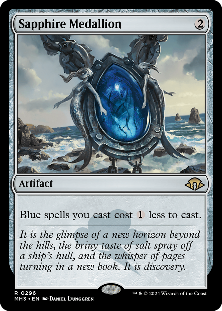 Image of Sapphire Medallion [Modern Horizons 3]