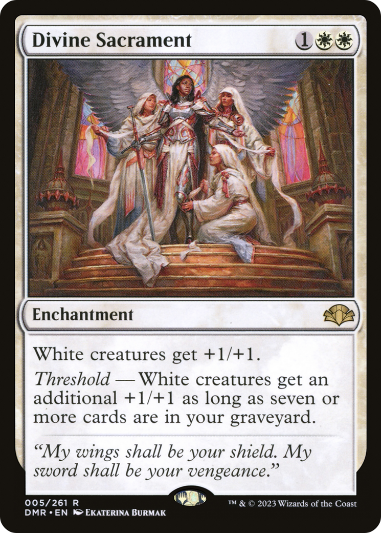 Image of Divine Sacrament [Dominaria Remastered]