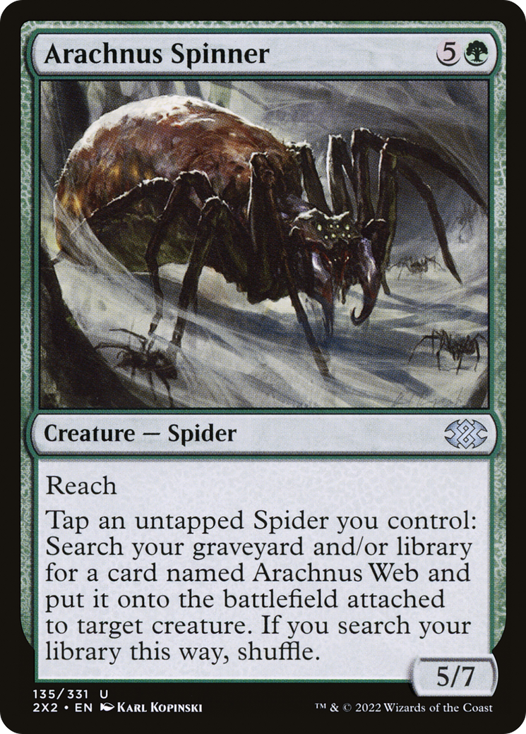 Image of Arachnus Spinner [Double Masters 2022]