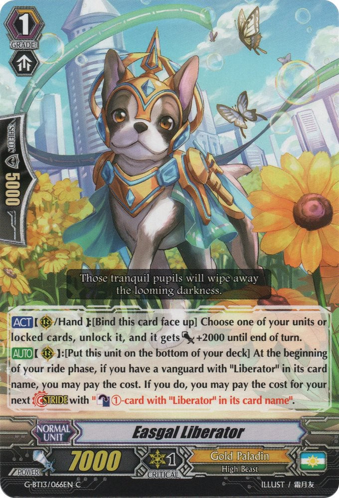 Image of Easgal Liberator (G-BT13/066EN) [Ultimate Stride]