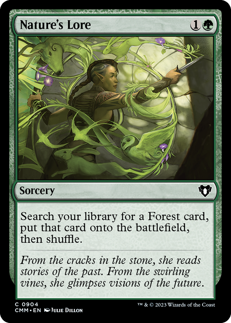 Image of Nature's Lore [Commander Masters]