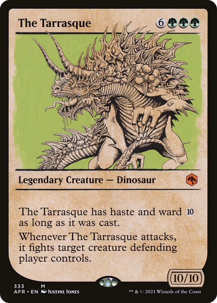 Image of The Tarrasque (Showcase) [Dungeons & Dragons: Adventures in the Forgotten Realms]