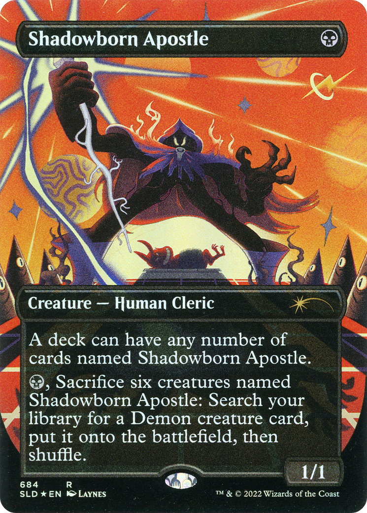 Image of Shadowborn Apostle (Borderless) (684) [Secret Lair Drop Promos]