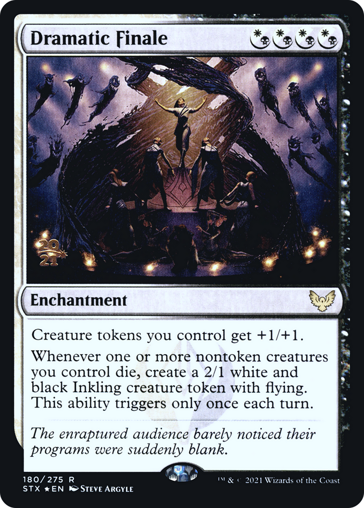 Image of Dramatic Finale [Strixhaven: School of Mages Prerelease Promos]
