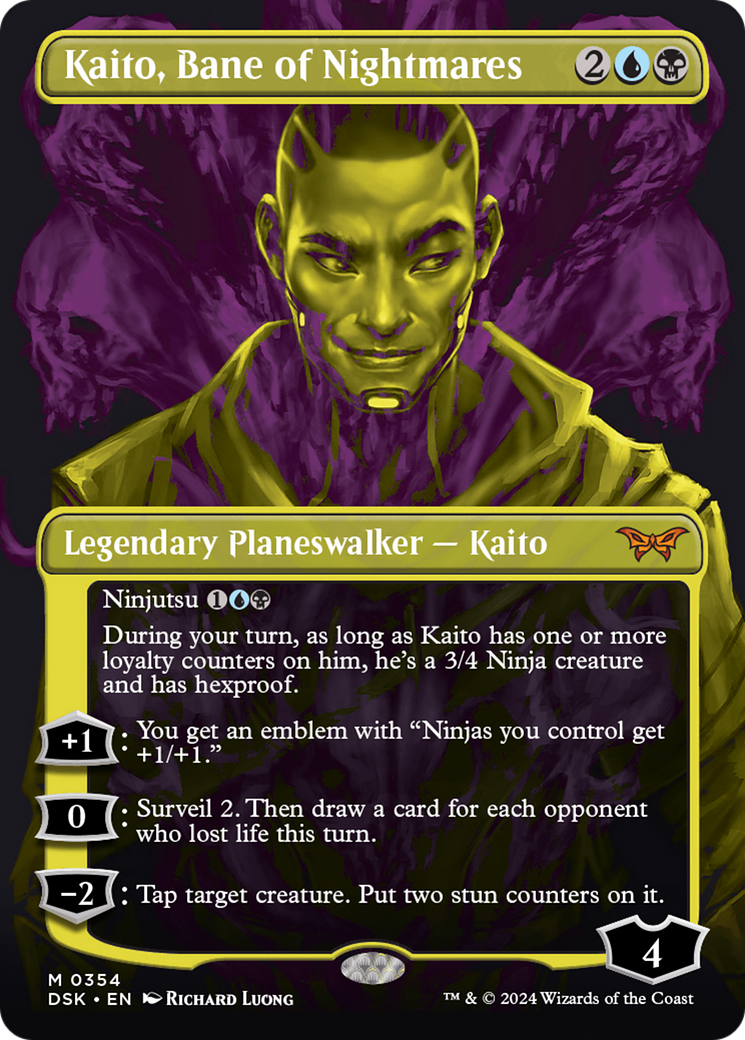 Image of Kaito, Bane of Nightmares (Showcase) [Duskmourn: House of Horror]