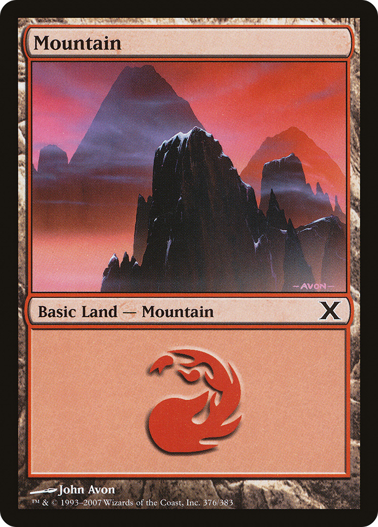 Image of Mountain (376) [Tenth Edition]