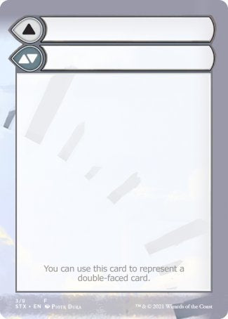 Image of Helper Card (3/9) [Strixhaven: School of Mages Tokens]