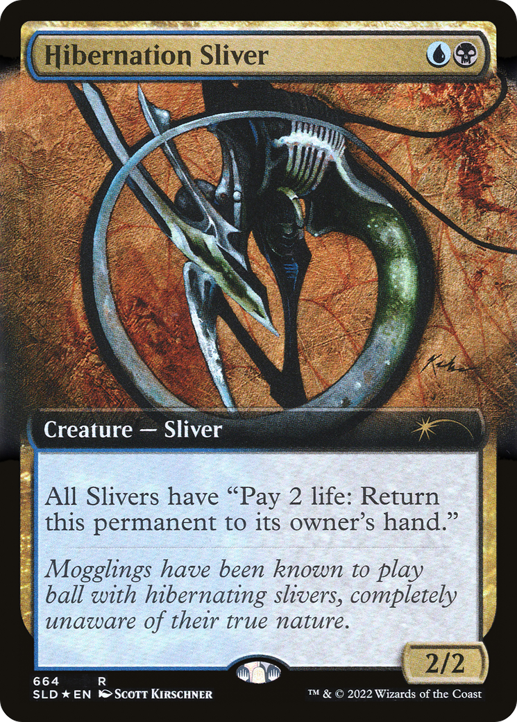 Image of Hibernation Sliver (Extended Art) [Secret Lair Drop Promos]