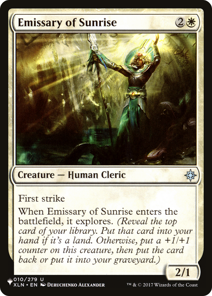Image of Emissary of Sunrise [The List]