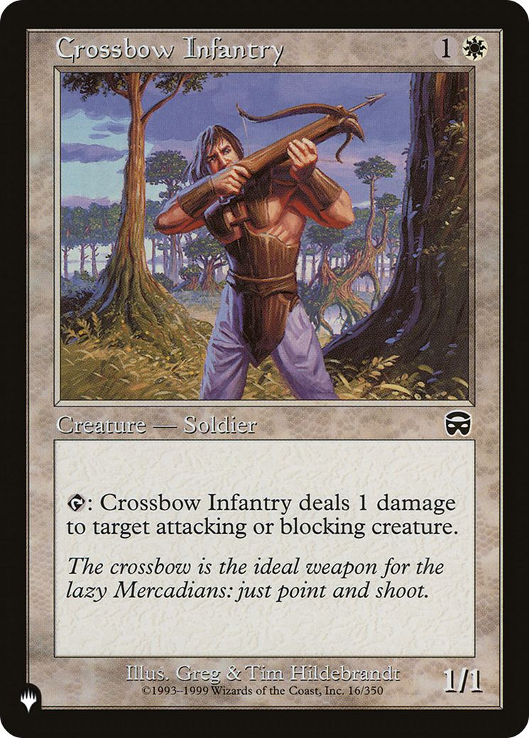 Image of Crossbow Infantry [The List]