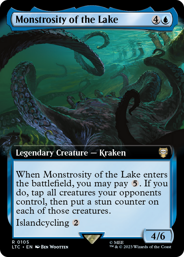 Image of Monstrosity of the Lake (Extended Art) [The Lord of the Rings: Tales of Middle-Earth Commander]