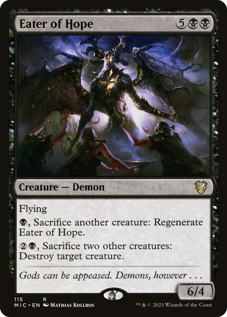 Image of Eater of Hope [Innistrad: Midnight Hunt Commander]