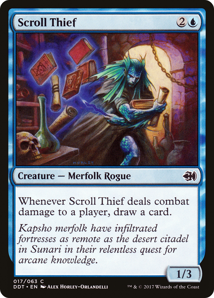 Image of Scroll Thief [Duel Decks: Merfolk vs. Goblins]