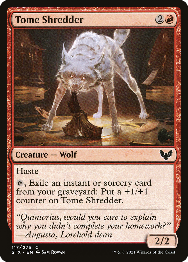 Image of Tome Shredder [Strixhaven: School of Mages]