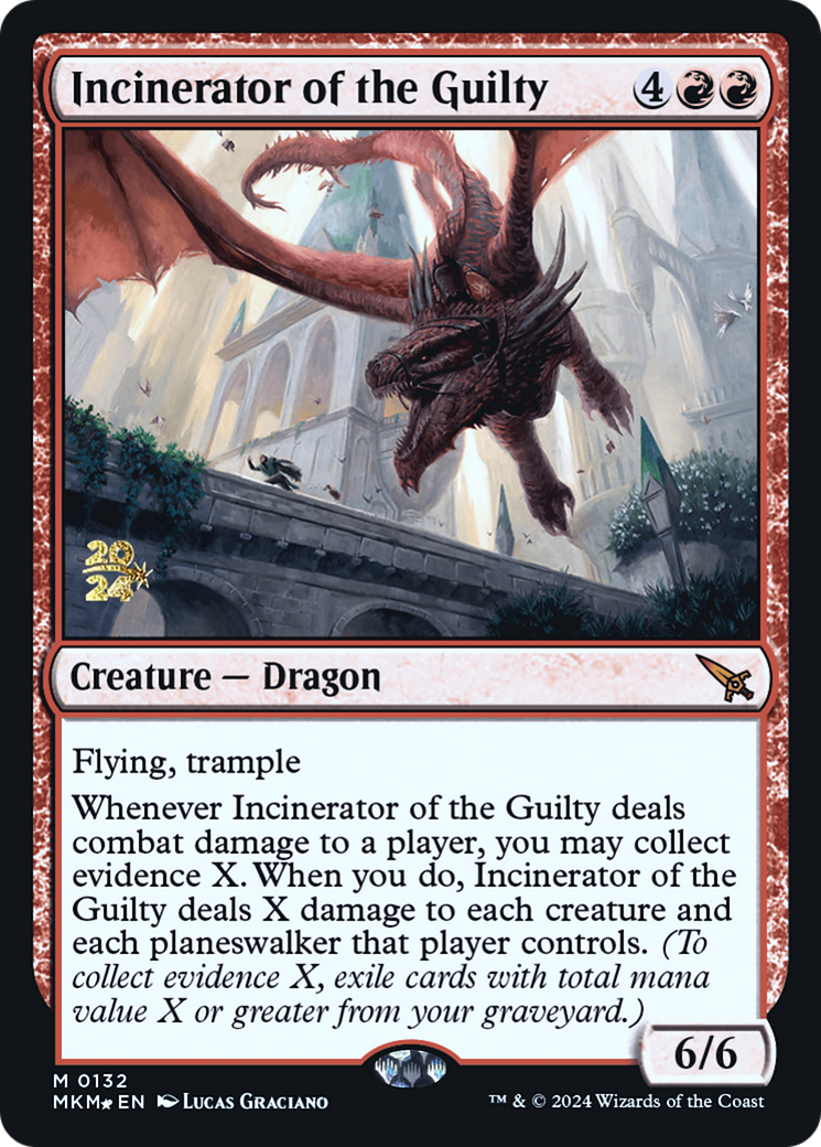 Image of Incinerator of the Guilty [Murders at Karlov Manor Prerelease Promos]