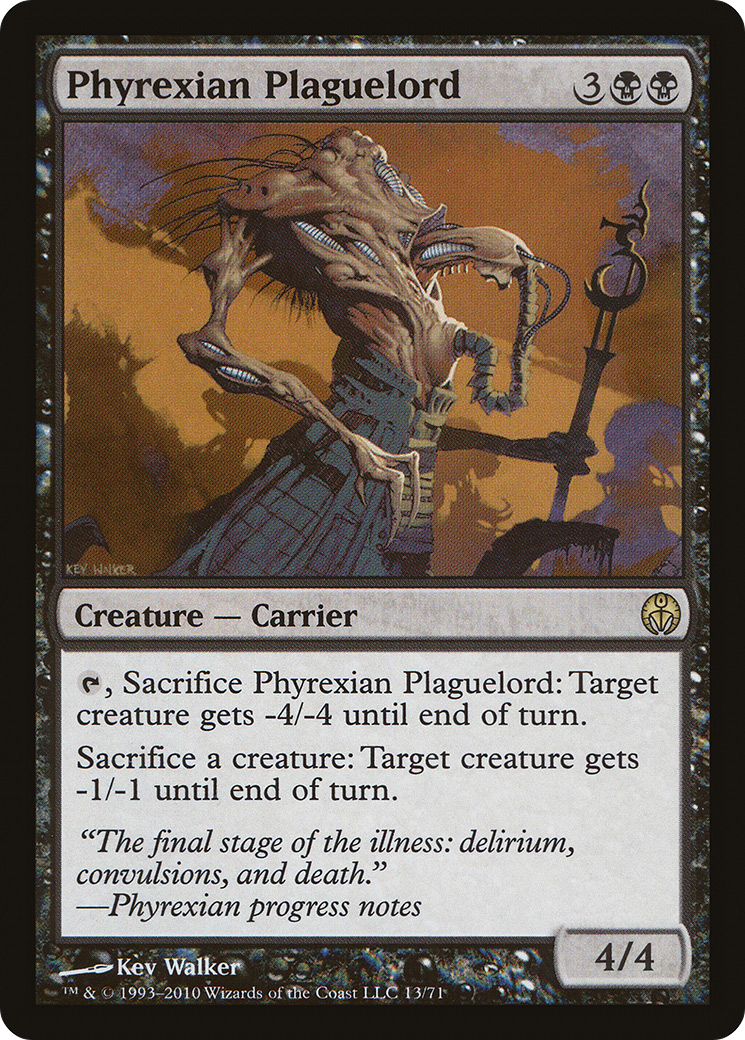 Image of Phyrexian Plaguelord [Duel Decks: Phyrexia vs. the Coalition]