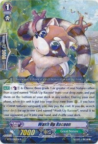 Image of Wash Up Racoon (BT13/042EN) [Catastrophic Outbreak]