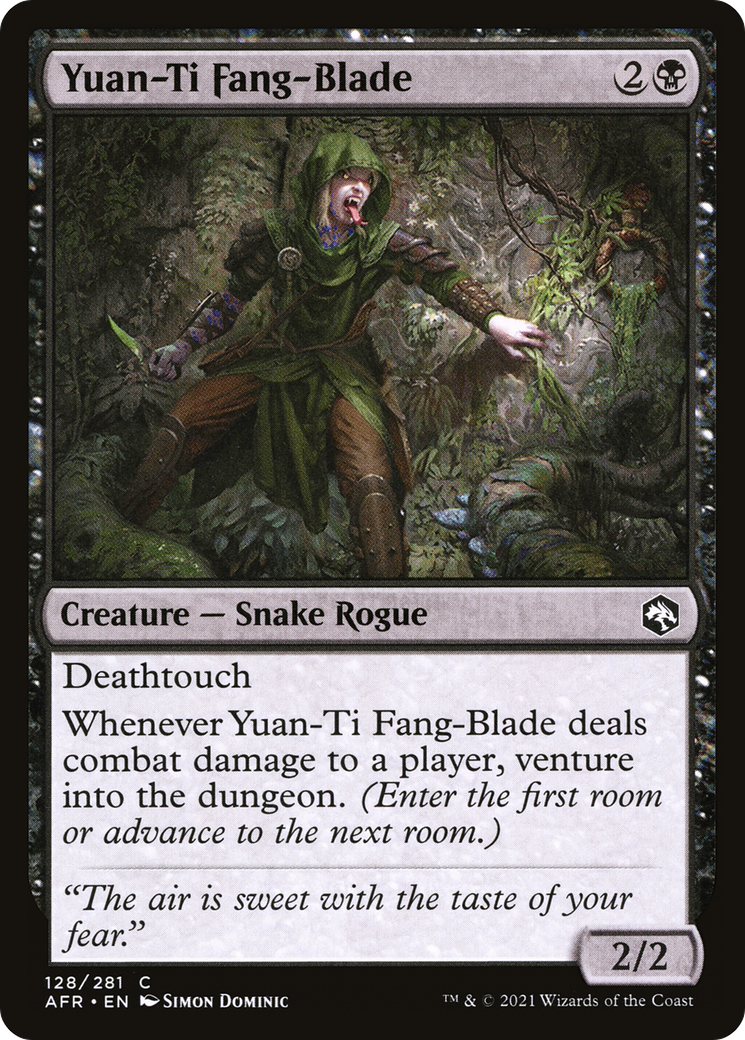 Image of Yuan-Ti Fang-Blade [Dungeons & Dragons: Adventures in the Forgotten Realms]