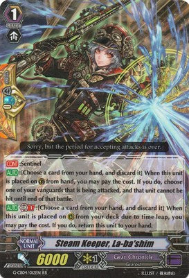 Image of Steam Keeper, La-ba'shim (G-CB04/012EN) [Gear of Fate]