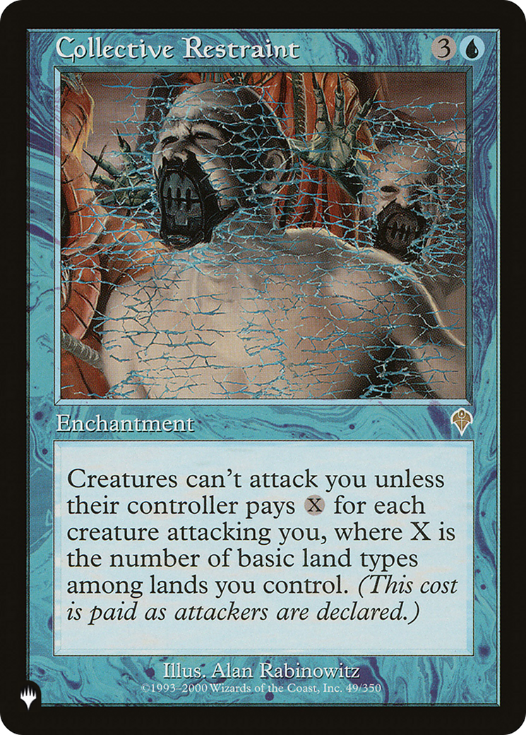 Image of Collective Restraint [The List]