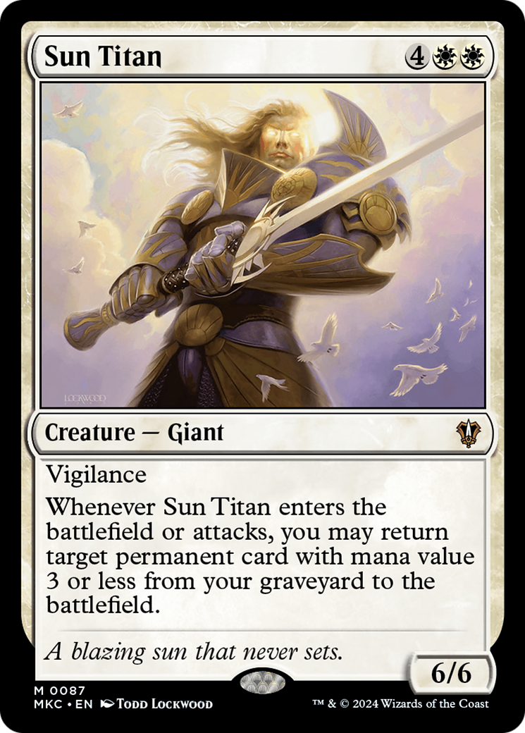 Image of Sun Titan [Murders at Karlov Manor Commander]