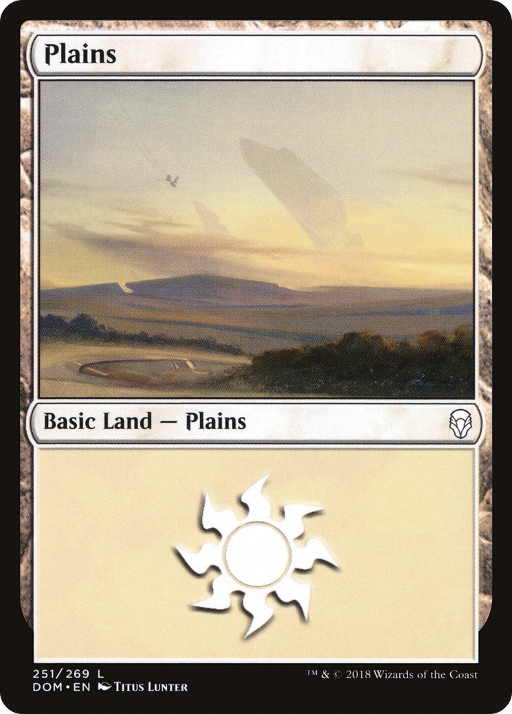 Image of Plains (251) [Dominaria]