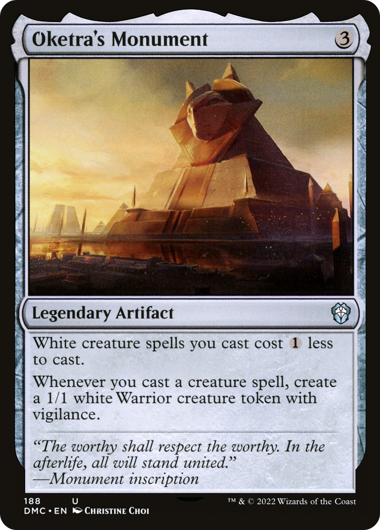 Image of Oketra's Monument [Dominaria United Commander]