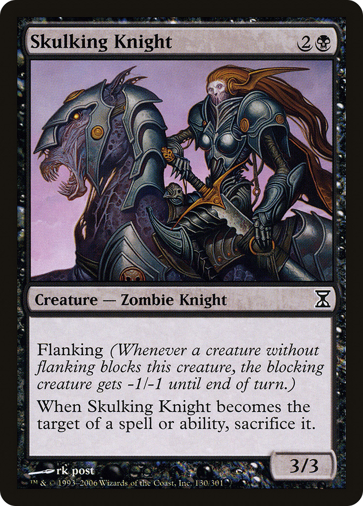 Image of Skulking Knight [Time Spiral]