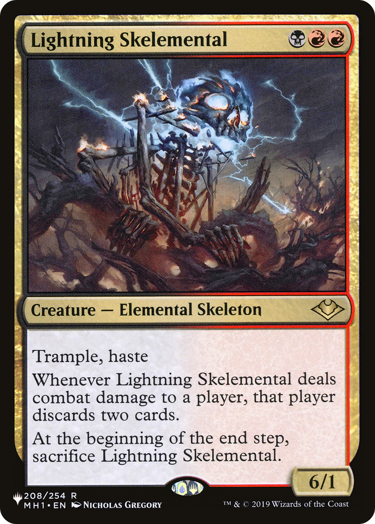 Image of Lightning Skelemental [The List]