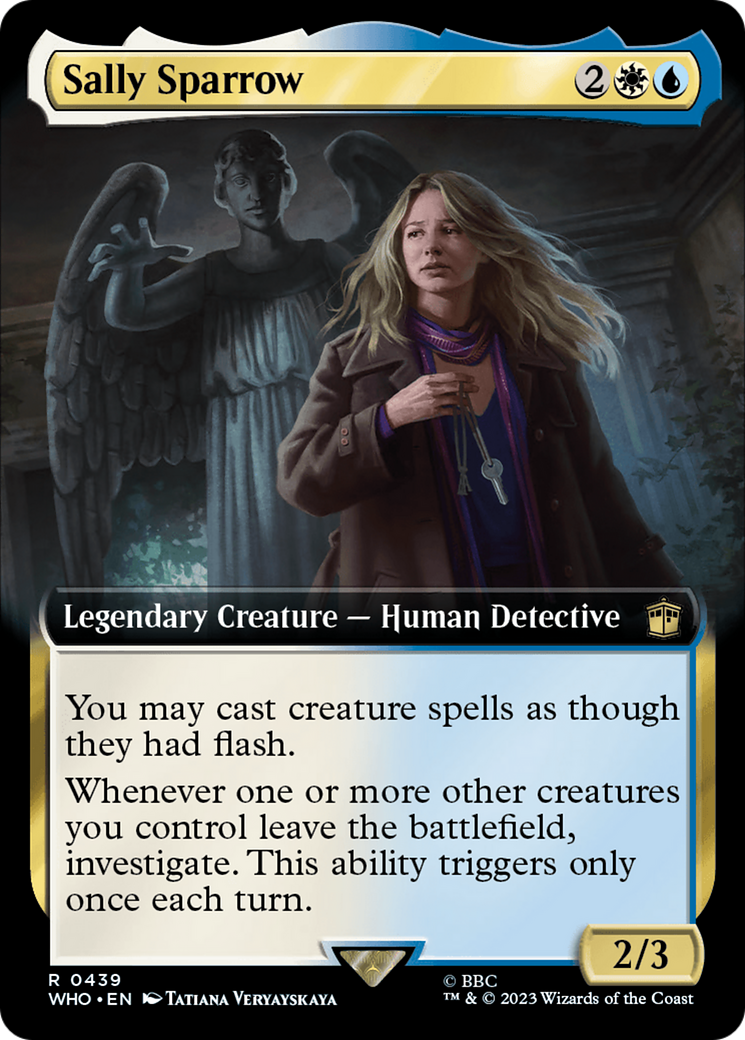 Image of Sally Sparrow (Extended Art) [Doctor Who]