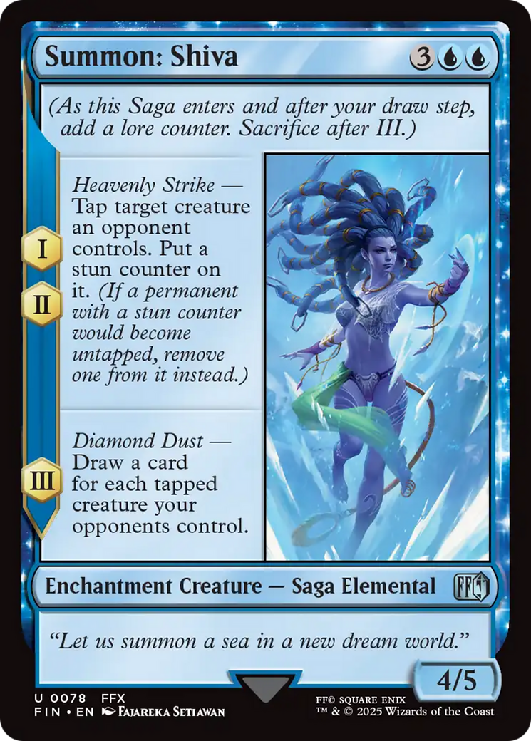 Image of Summon: Shiva [FINAL FANTASY]