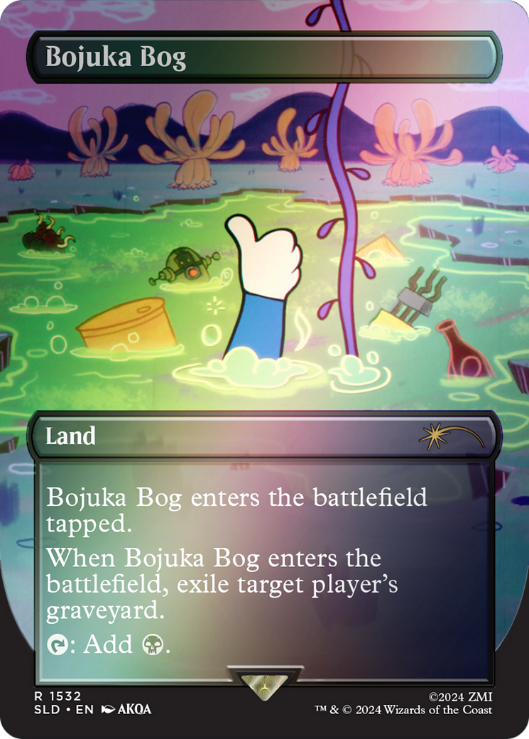 Image of Bojuka Bog (Rainbow Foil) [Secret Lair Drop Series]