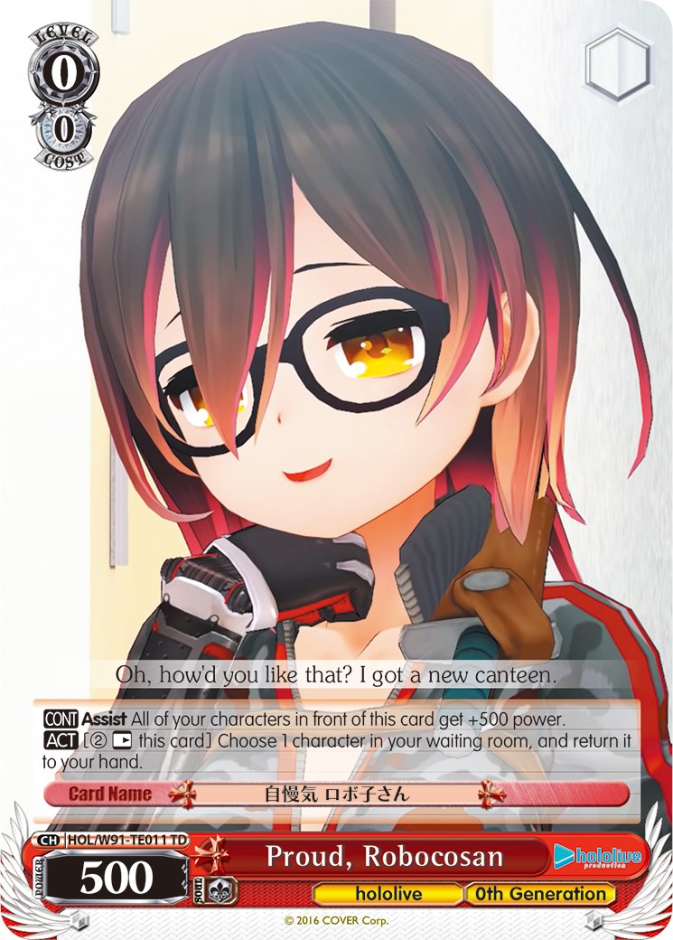 Image of Proud, Robocosan (HOL/W91-TE011 TD) [hololive production]