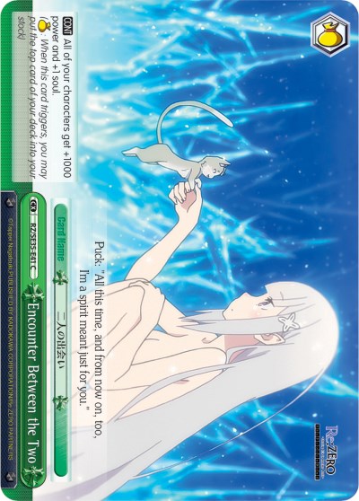 Image of Encounter Between the Two (RZ/SE35-E41 C) (Parallel Foil) [Re:ZERO: The Frozen Bond]