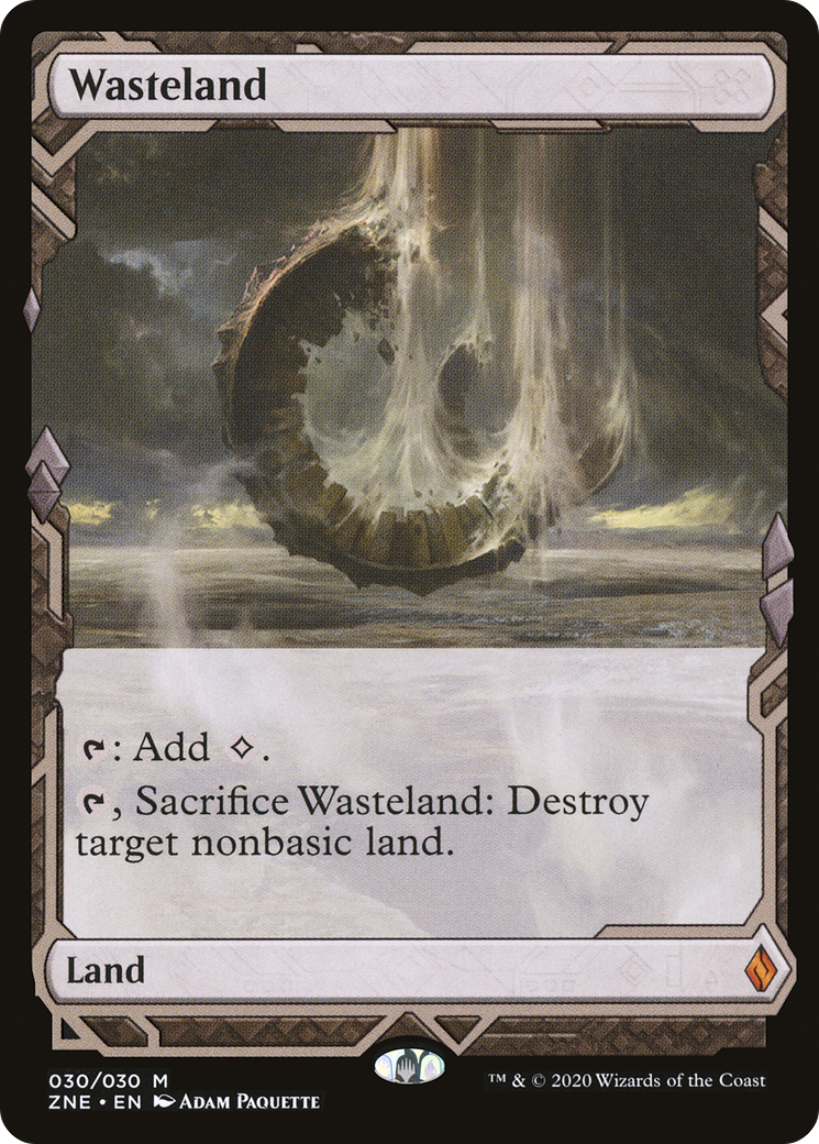 Image of Wasteland (Expeditions) [Zendikar Rising Expeditions]