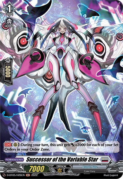 Image of Successor of the Variable Star (D-BT05/H26EN) [Triumphant Return of the Brave Heroes]