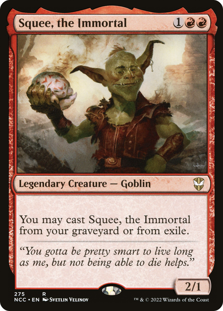 Image of Squee, the Immortal [Streets of New Capenna Commander]